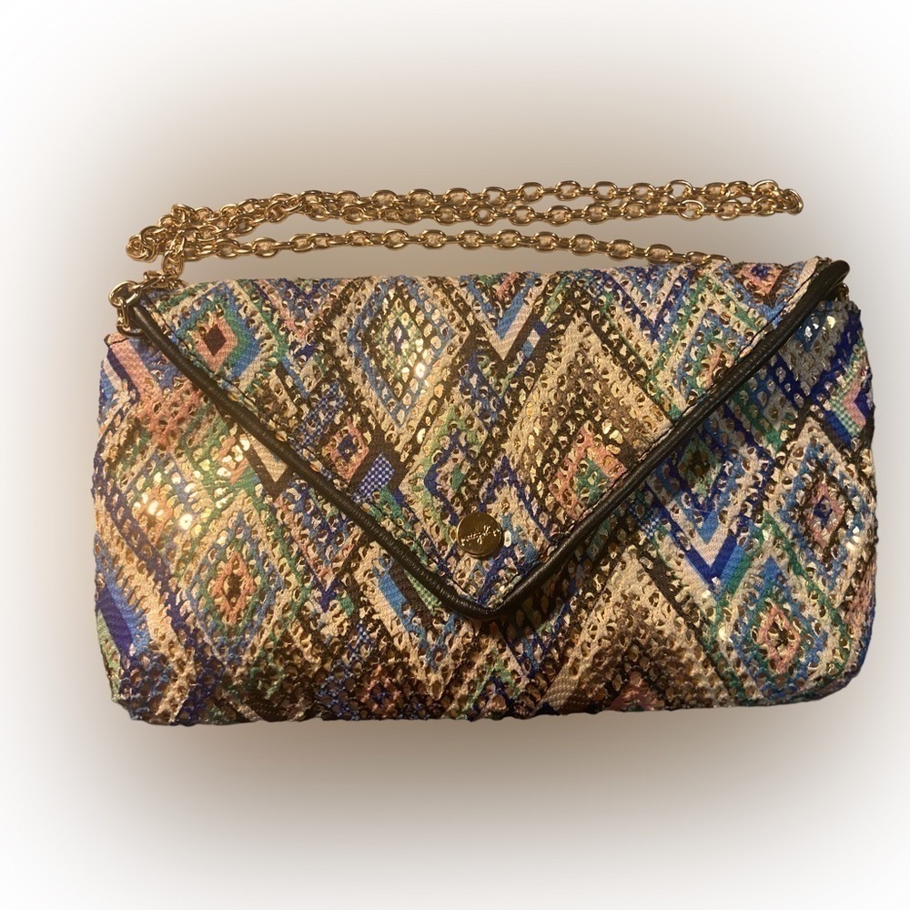 𝅺pretty Ships shoulder bag/clutch